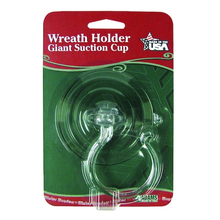 Adams Mfg Adams Wreath Holder Suction Cup 1 pk 5750-88-1040